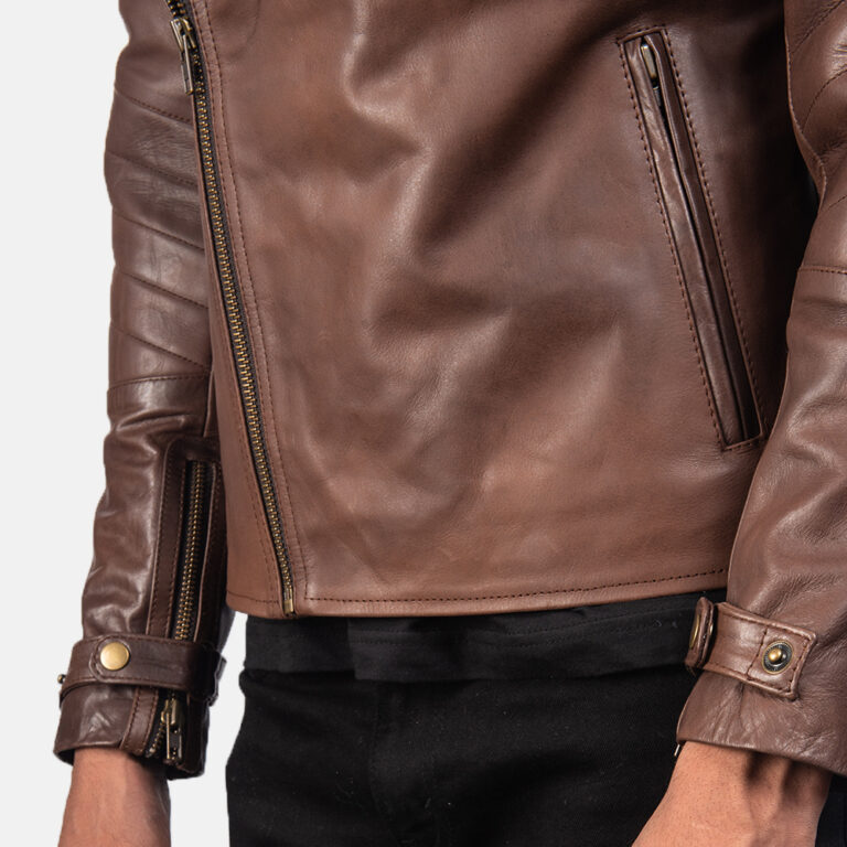 Mens Raiden Brown Leather Biker Jacket6-9-1557047881550